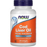 NOW Cod Liver Oil, 90 капсул NS1743